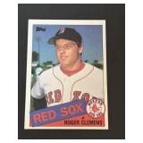 1985 Topps Roger Clemens Rookie Card