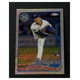 Topps Chrome Yoshinobu Yamamoto RC Mojo Annv.