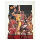 Michael Jordan #d /2300 Die-Cut MJ Masterpieces UD