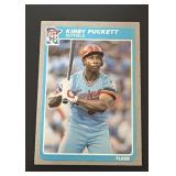 1985 Fleer Kirby Puckett Rookie Card TWINS HOF