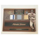 Paul Molitor Jersey Pants Bat #d /100 Brewers SP