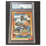PSA/DNA 1990 Topps Frank Thomas Autograph Rookie