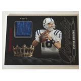 2025 R&S Peyton Manning Jersey Card Royalty SP