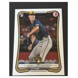 Bowman Jacob Misiorowski Rookie Card BREWERS
