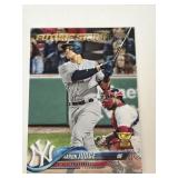 2018 Topps Aaron Judge All-Rookie Cup Yankees