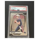 2024 Prizm Drake Maye Rookie Card Patriots PSA 8