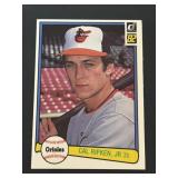 1982 Donruss Cal Ripke Jr Rookie Card ORIOLES HOF