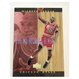 1999 UD Hardcourt Micahel Jordan Records Almanac