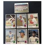 1973 Topps Santo Marichal Torre etc.. Lot