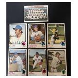 1973 Topps Santo McGraw Oliva Tiant etc.. Lot
