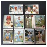 1973 Topps Baseball High-Numbers Lot of 10