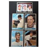 1966 Topps Baseball Card lot of 5