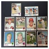 1973 Topps Baseball High-Numbers Lot of 10