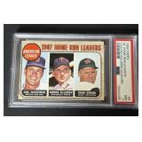PSA 7 1968 Topps Carl Yastrzemski Killebrew Howard