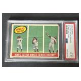 1959 Topps Willie Mays Makes Catch PSA 4