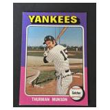 1975 Topps Thurman Munson Card #20 YANKEES