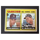1967 Topps Bobby Murcer Rookie Card YANKEES