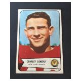 1954 Bowman Charles Conerly #113 GIANTS