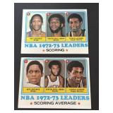1972 Topps Kareem Abdul-Jabbar Archibald etc