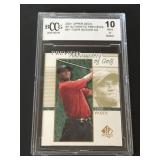 Beckett 10 2001 Tigers Woods Rookie Preview SP