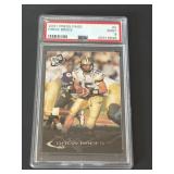 PSA 9 2001 Drew Brees Rookie Card Press Pass