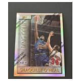 1996 Shaquille O'Neal Refractor Holding Court SP