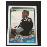 1988 Topps Bo Jackson Rookie Card BO KNOWS