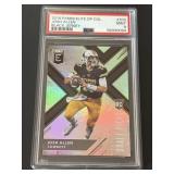 PSA 9 2018 Elite Josh Allen Rookie Card