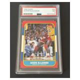 1986 Fleer Hakeem Akeem Olajuwon Rookie PSA 7