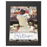 2012 Leaf Tony Gwynn Autograph SP HOF RARE