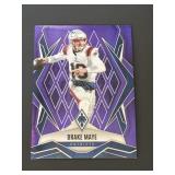 Drake Maye #d /249 Purple Phoenix SP Patriots