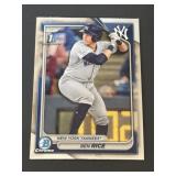 2024 Bowman Chrome Ben Rice Rookie Card Yankees