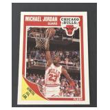 1989 Fleer Michael Jordan Card #21 MJ AIR HOF