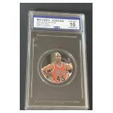 Upper Deck Michael Jordan Milk Cap Graded 10