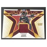 Score Jayden Daniels Jersey Card Stars SP