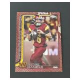 Topps Chrome Jayden Daniels Football Refractor SP