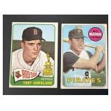 1965 Topps Tony Conigliaro & 1969 Bill Mazeroski