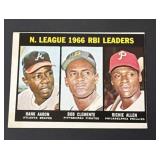 1967 Topps Hank Aaron Roberto Clemente Dick Allen