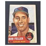 1953 Topps Bob Feller Card #54 HOF