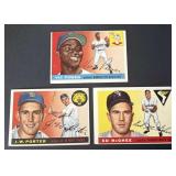1955 Topps Baseball Card Lot of 3