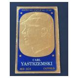 1965 Topps Embossed Carl Yastrzemski RED SOX HOF