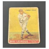 1933 Goudey Jimmie Foxx Card #29 RARE HOF