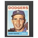 1964 Topps Sandy Koufax Card #200 DODGERS HOF