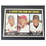 1967 Topps Willie Mays Hank Aaron Dick Allen