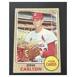 1968 Topps Steve Carlton Card #408 HOF LEFTY
