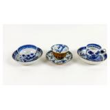 CHINESE EXPORT BOWLS AND SAUCERS