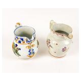 EARLY PEARLWARE PITCHERS