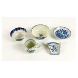 A BLUE & WHITE WORCESTER GROUP