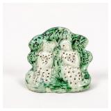 18TH CENTURY CREAMWARE FIGURE