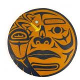 COAST SALISH FIRST NATIONS EAGLE-MOON PLAQUE